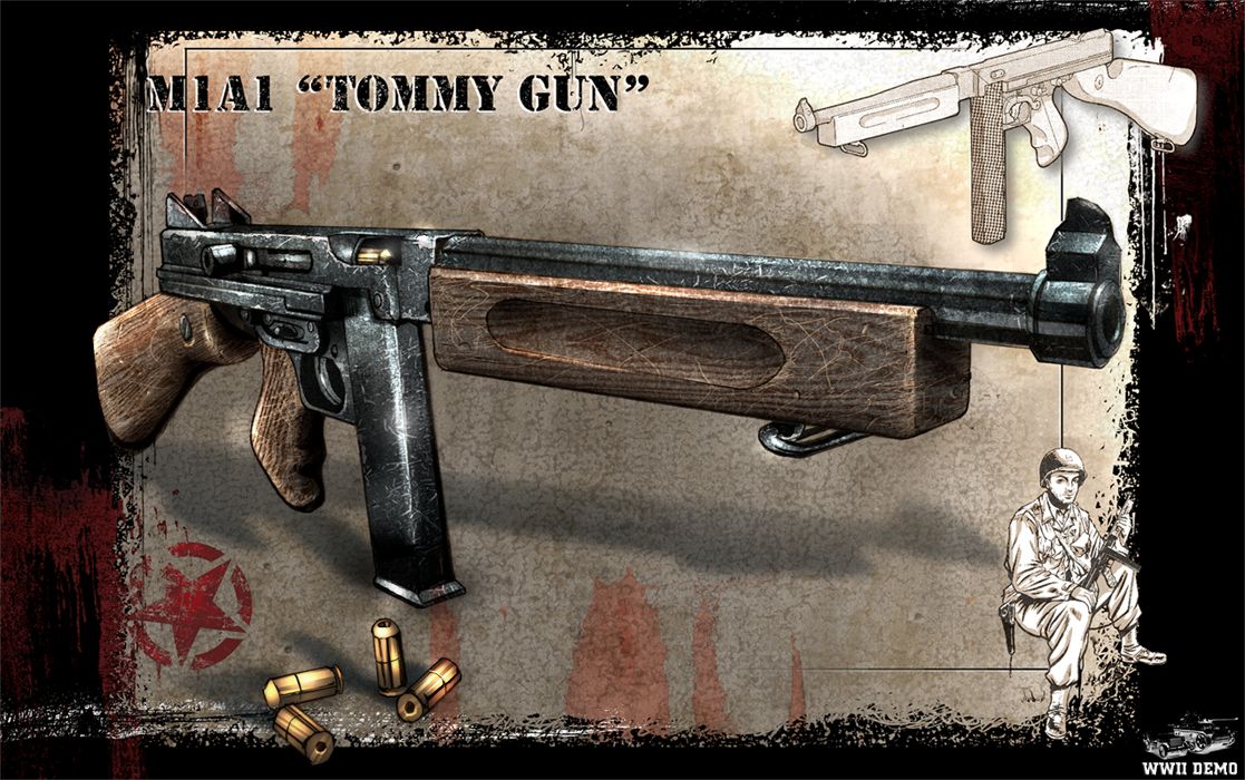 Tommy Gun concept by Akuma1x on DeviantArt