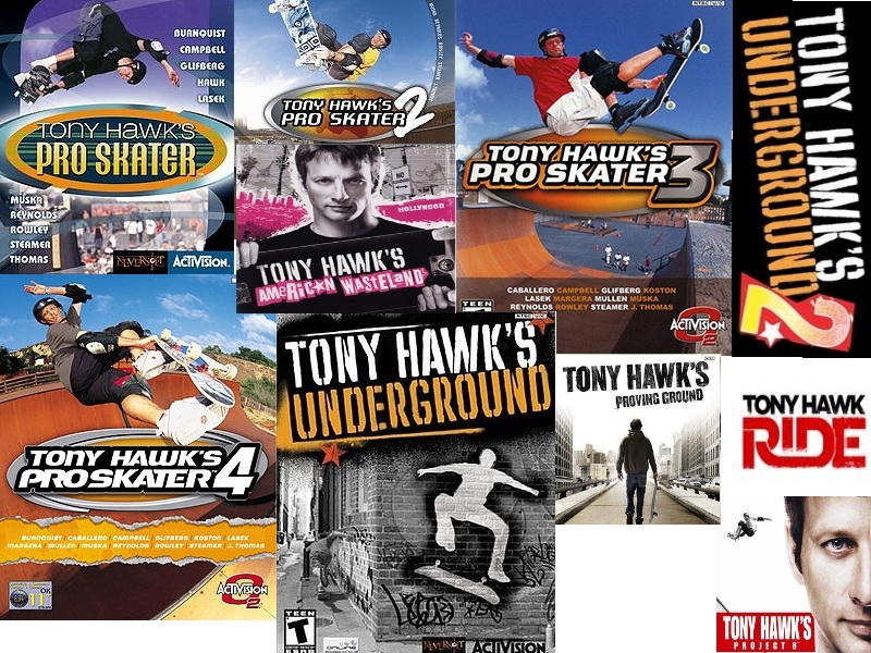 Tony hawk game montage - Tony Hawk game club Wallpaper 9217340