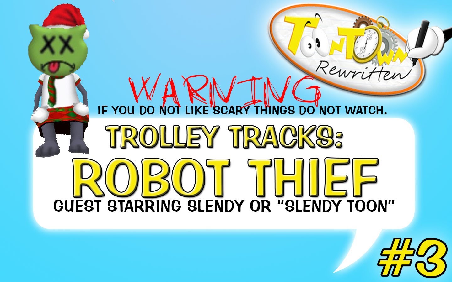 Toontown Rewritten - Robot Thief (Trolley Tracks) Episode #3 - YouTube