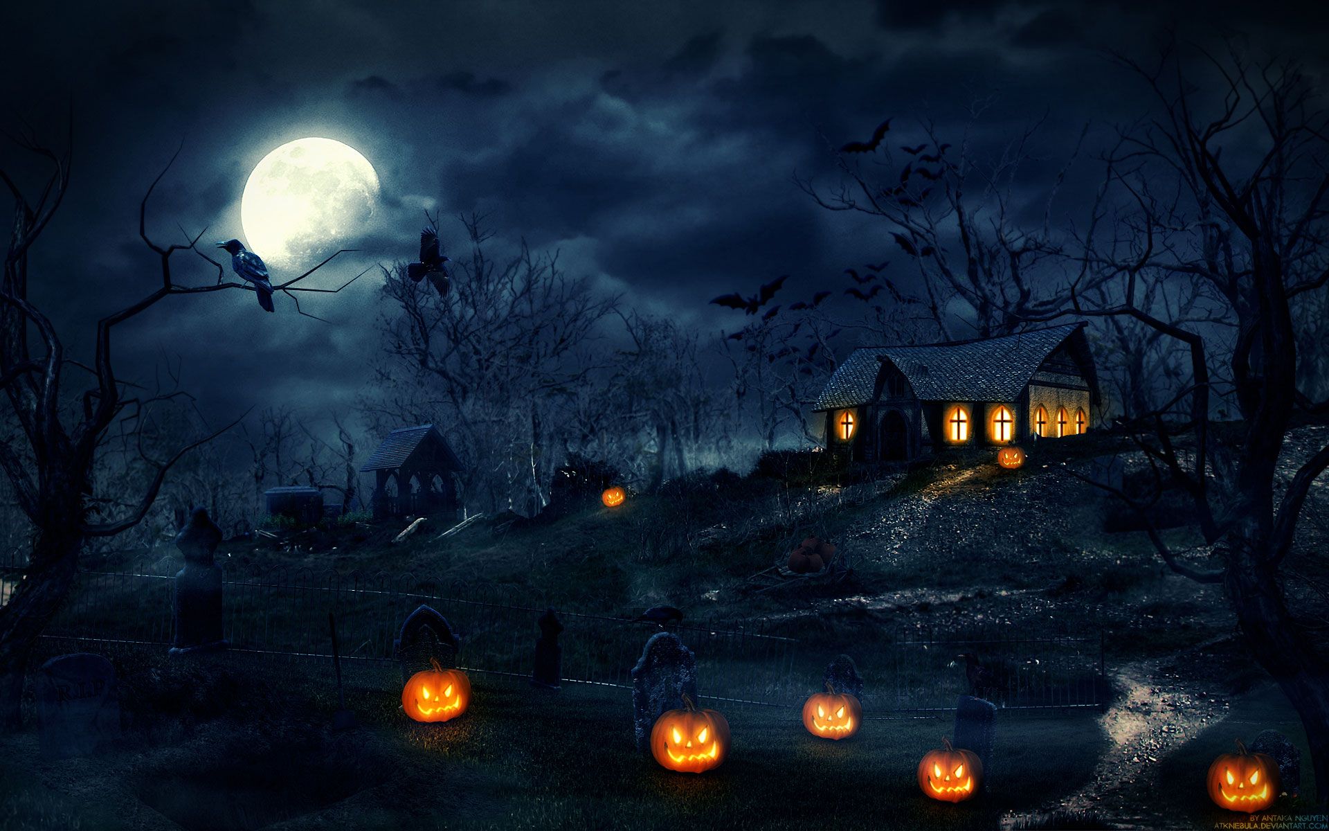 Top 10 HD Halloween 2015 Wallpapers for PC. | AxeeTech