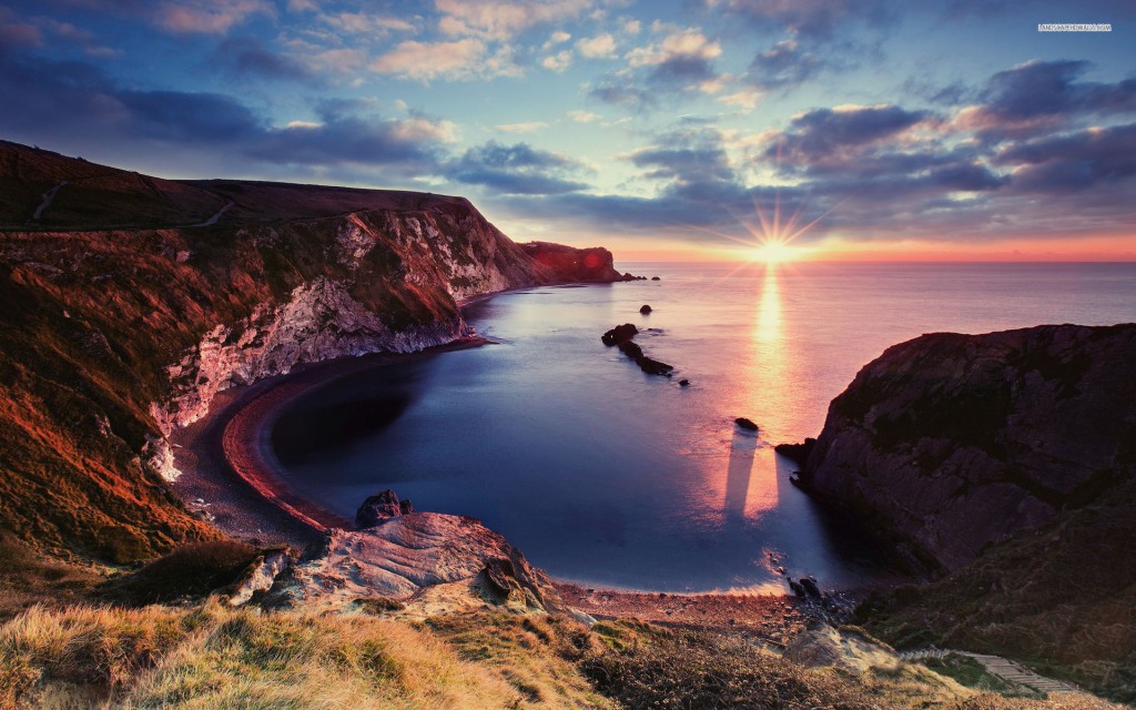 Uk, Lulworth, Cove, Top, Hd, New, Wallpapers, In, Widescreen, High ...