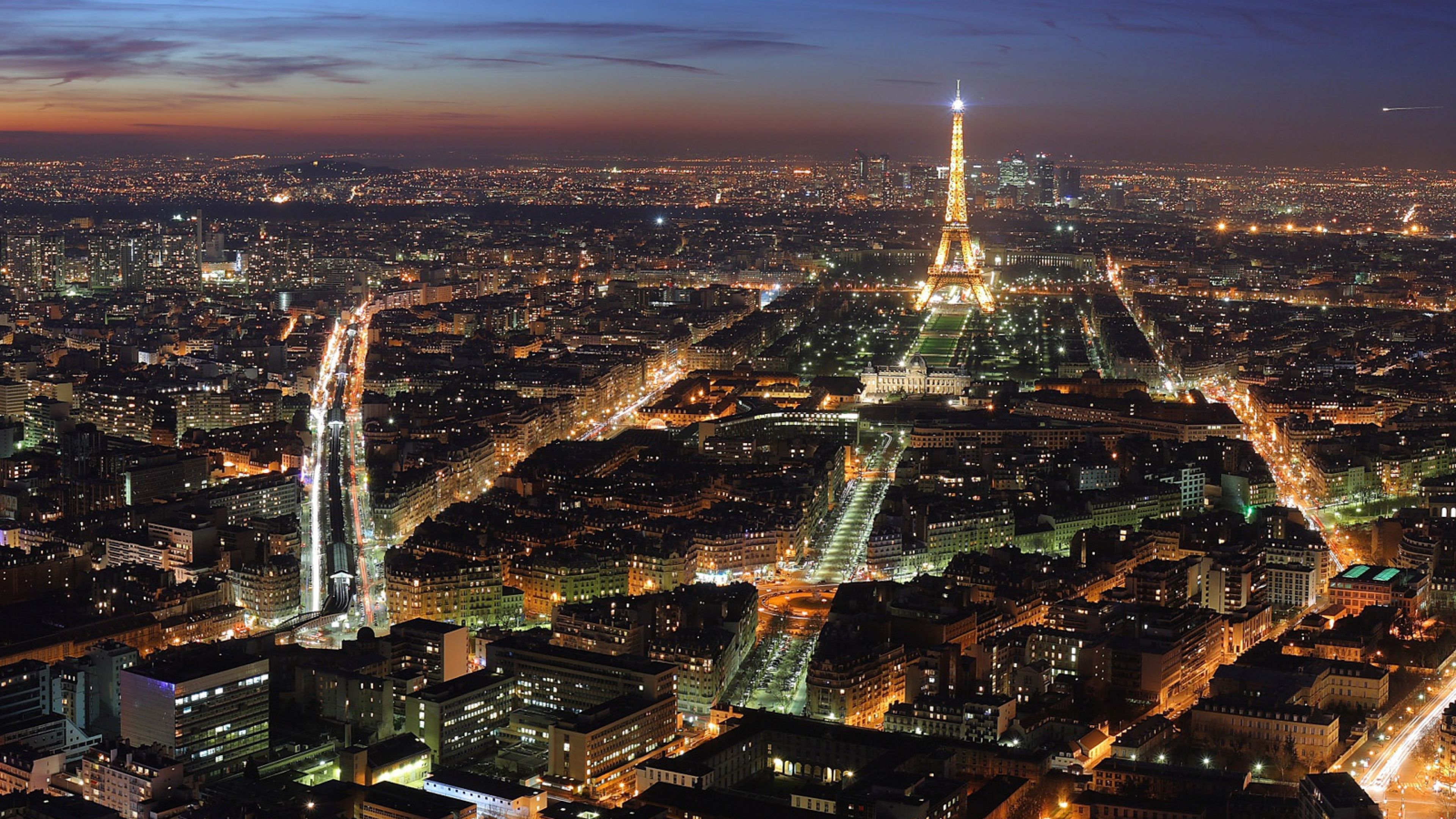 Download Wallpaper 3840x2160 Paris, France, Eiffel tower, City ...