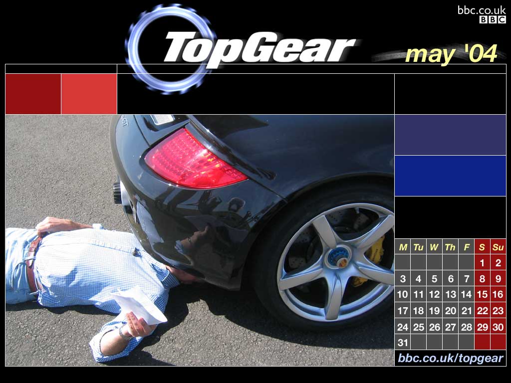Topgear calendar 2004 05