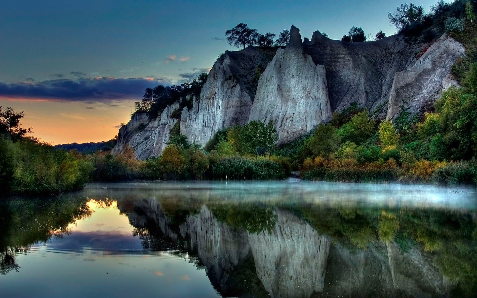 Best Scenic Wallpaper Hill Image Reflections Picture