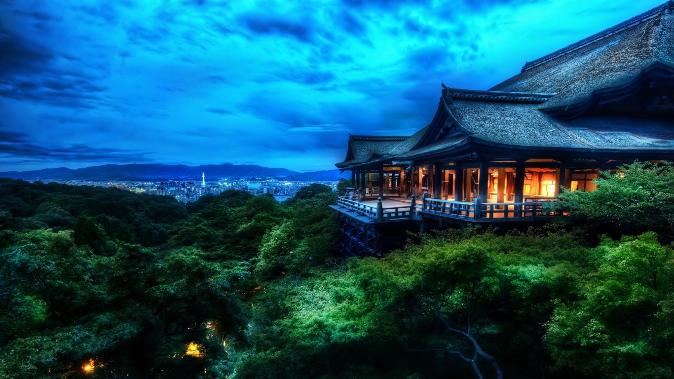 House on the top 4k wallpaper 2015 1366x768 - Wallpaper