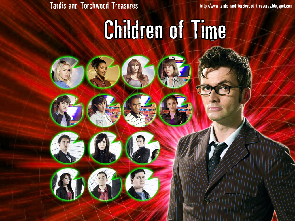 Tardis And Torchwood Treasures: Site Wallpaper - Children of Time