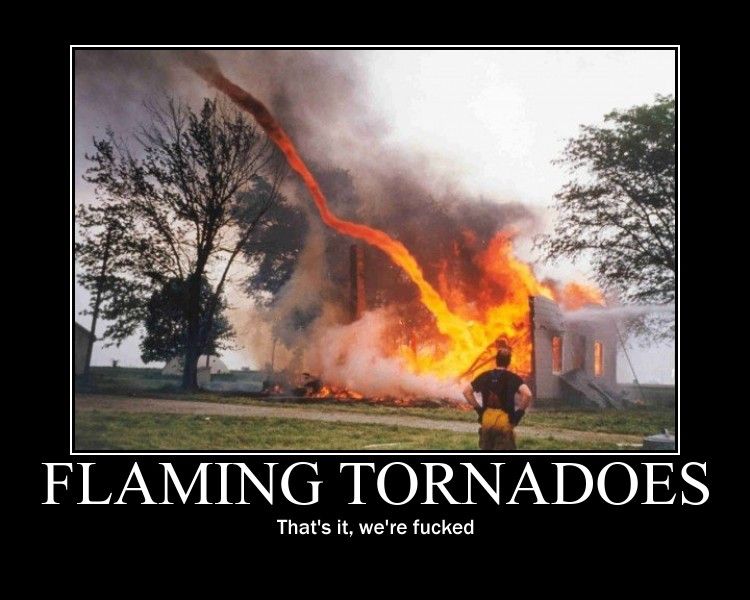 DeviantArt More Like flaming tornadoes by threshold437