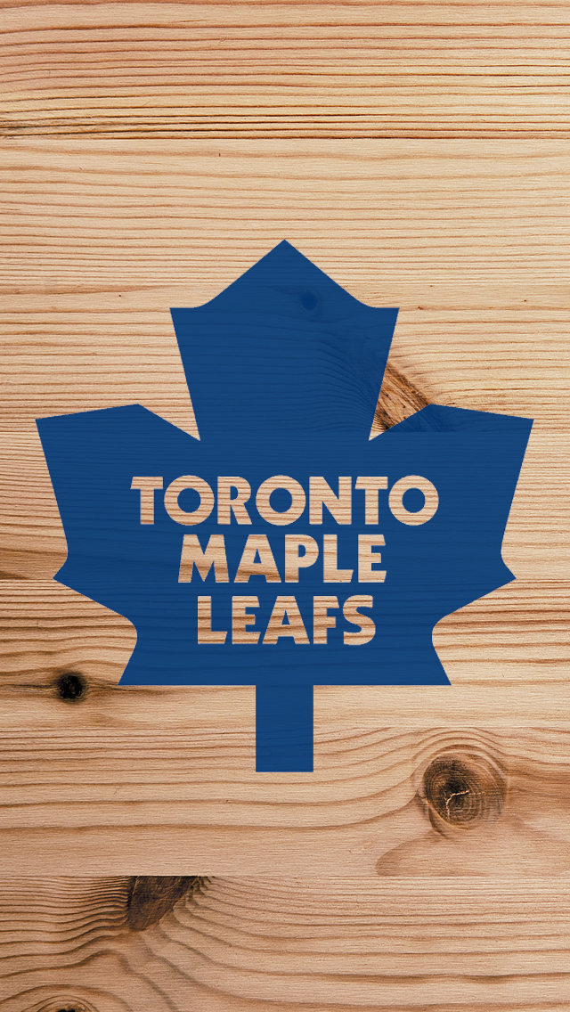 Toronto Maple Leafs iPhone 5 Wallpaper 640x1136