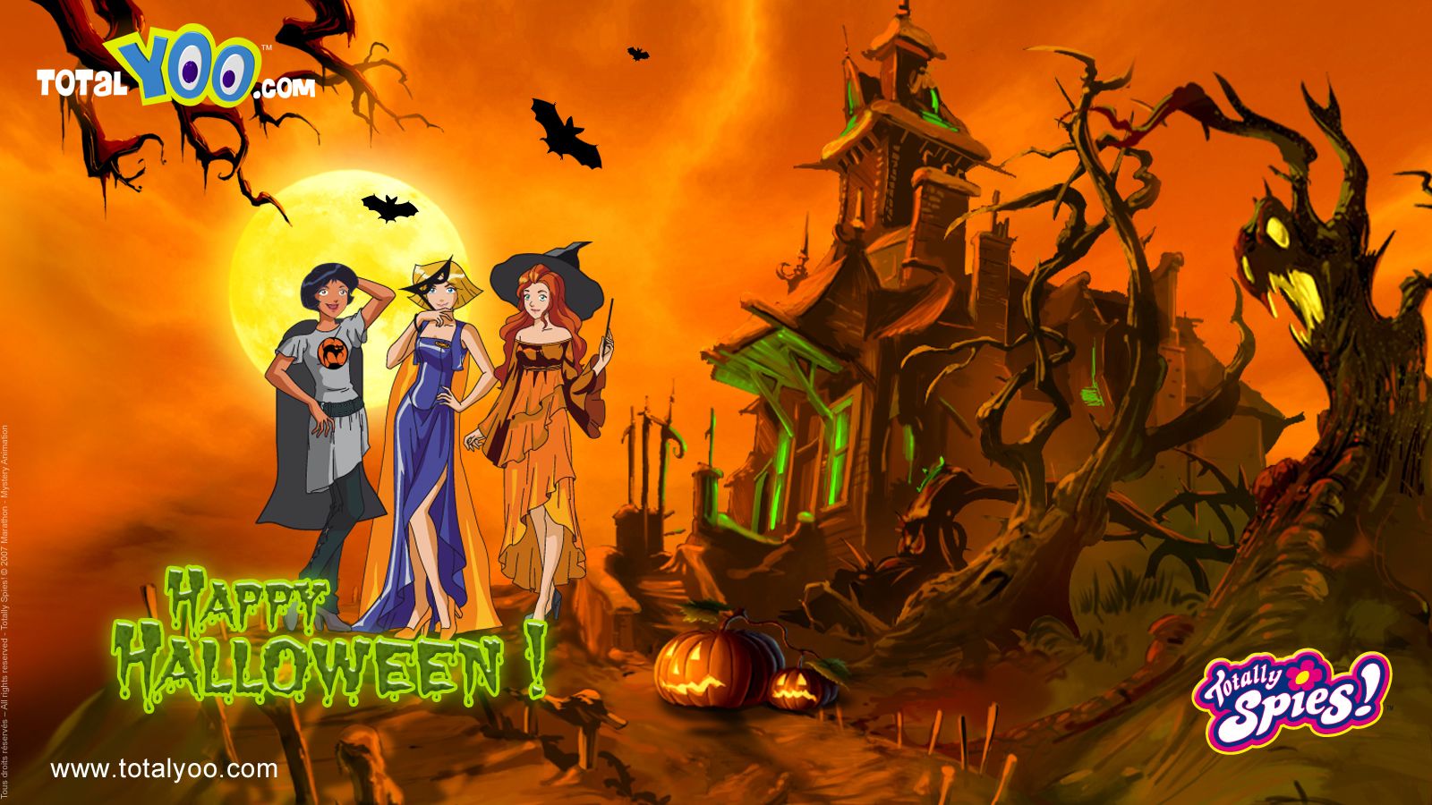 Totally Spies Halloween Wallpapers TotalYOO