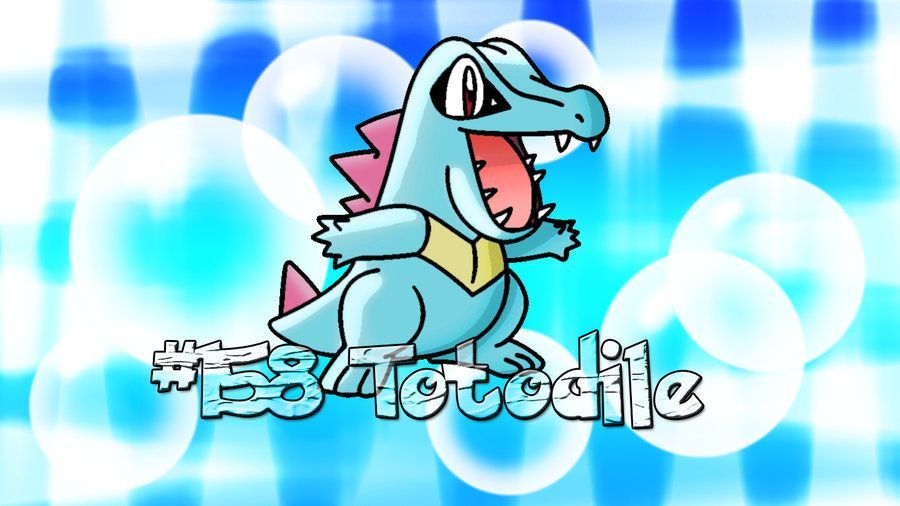 Totodile Wallpaper by water16dragon on DeviantArt