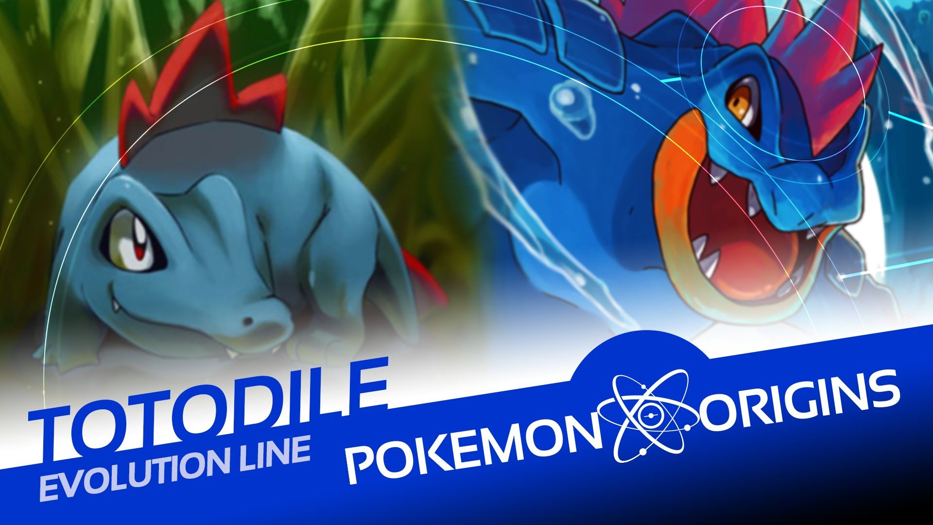 Pokémon Origins | Totodile Evolution Line - YouTube