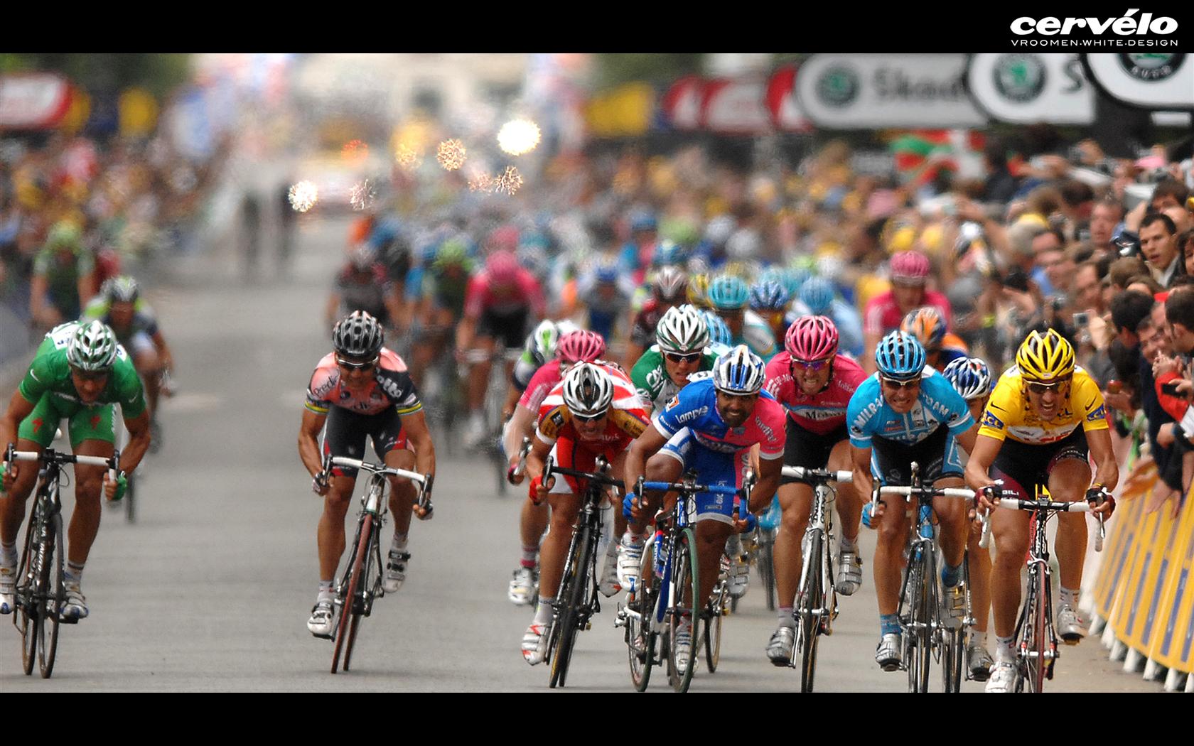 Free widescreen wallpaper, Tour de France