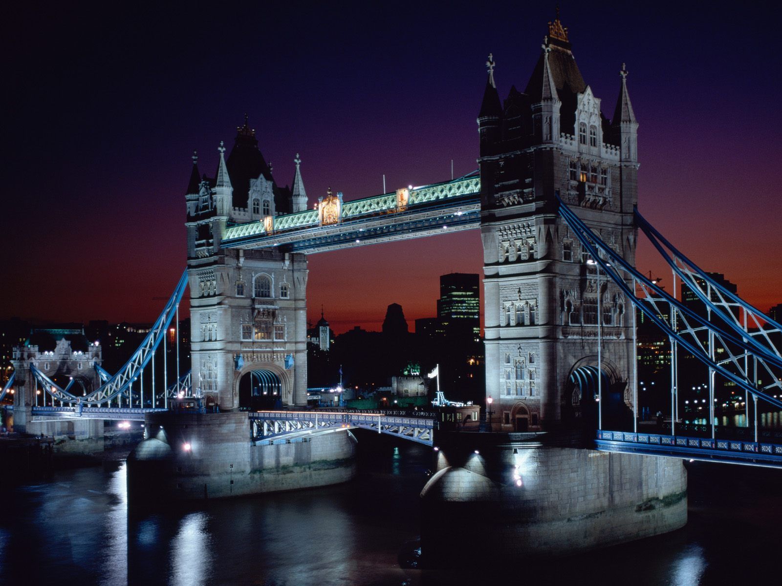 Tower Bridge at Night London England 1 - England Photography ...