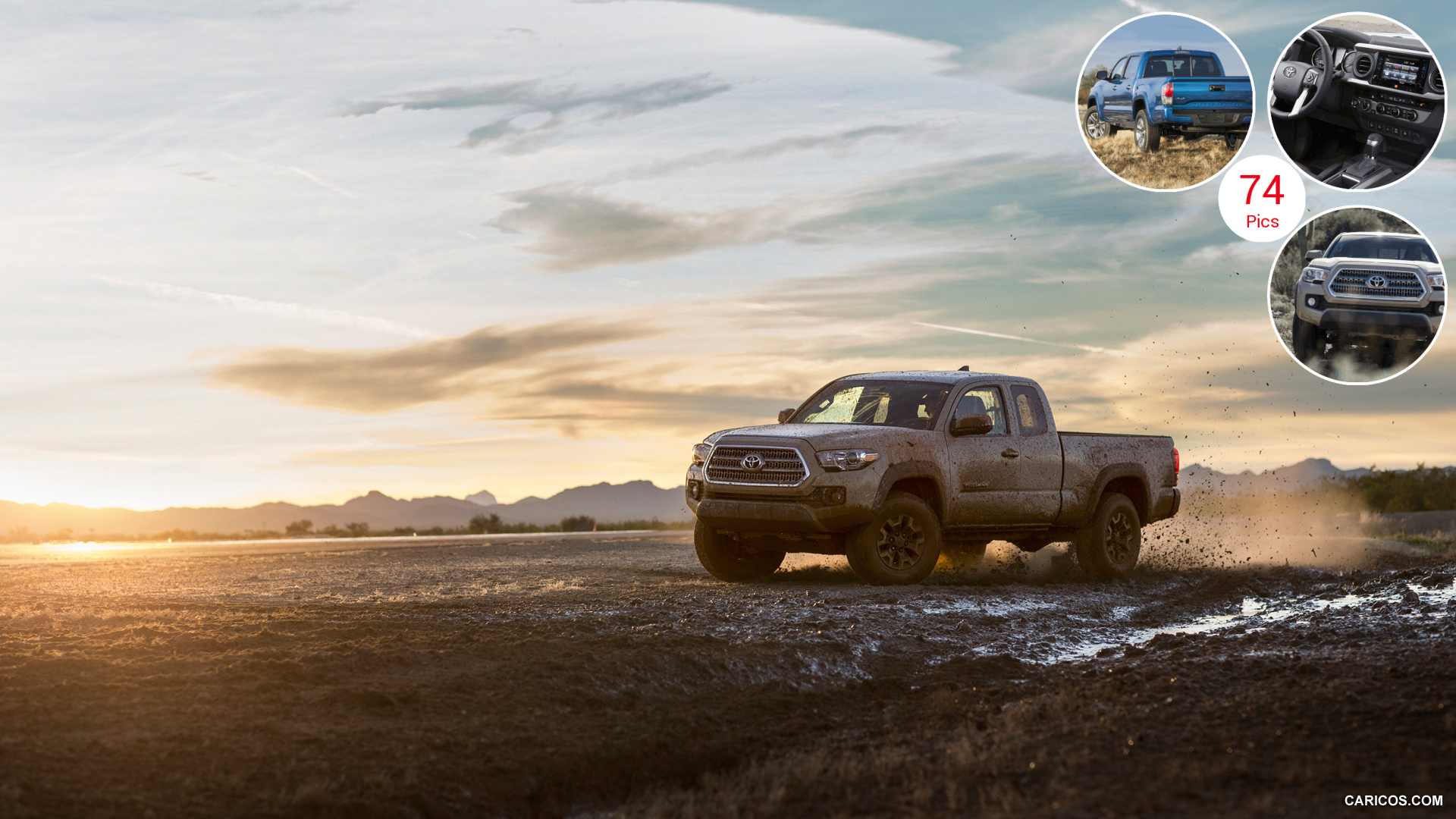 2016 Toyota Tacoma TRD Off Road - Front HD Wallpaper 1920x1080