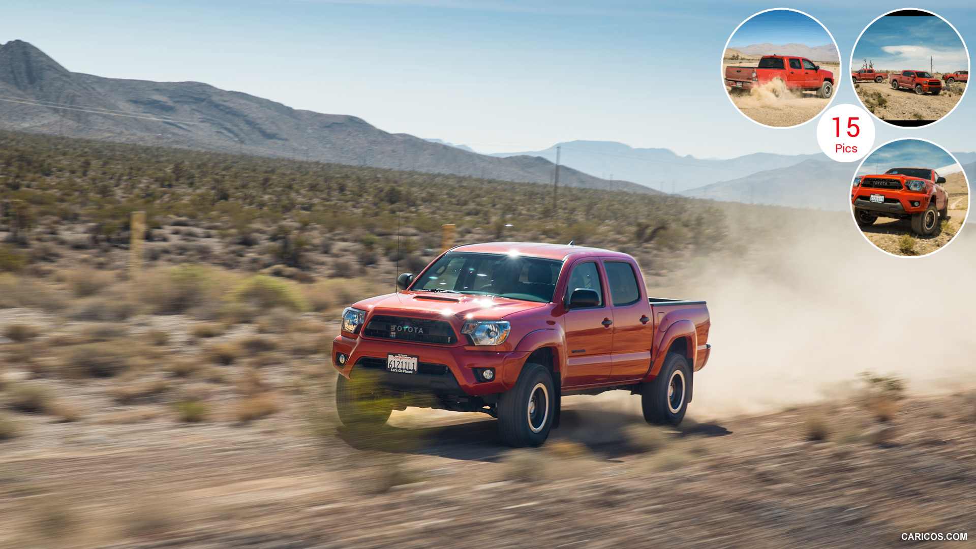 2015 Toyota Tacoma TRD Pro Series - Off Road HD Wallpaper