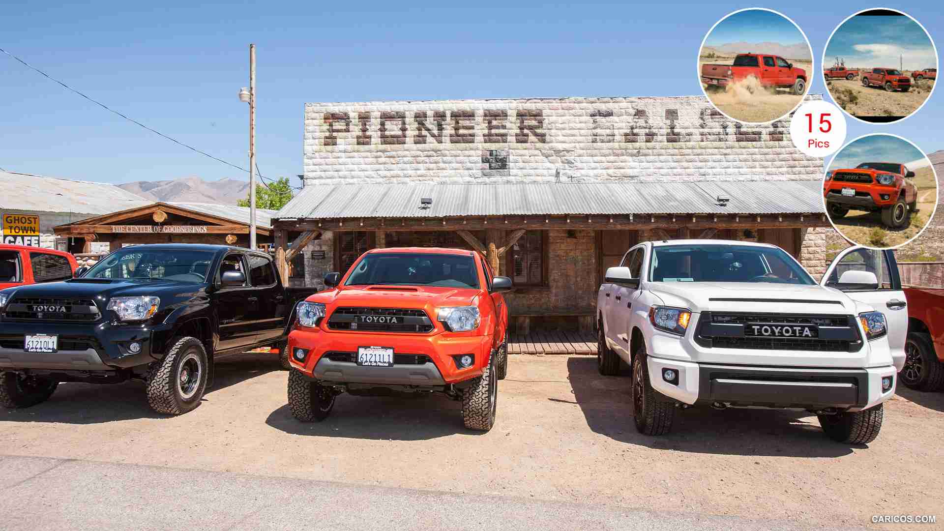 2015 Toyota Tacoma TRD Pro Series and TRD Family - Front HD
