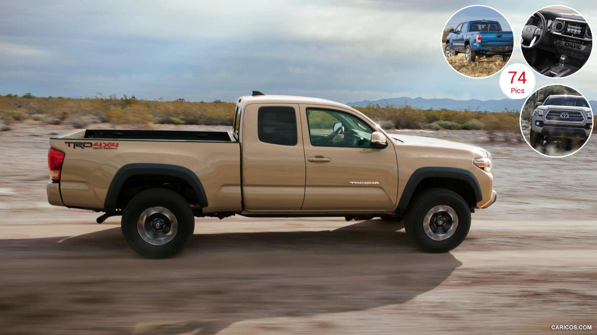 2016 Toyota Tacoma TRD Off-Road - Side | HD Wallpaper #52 | 1920x1080