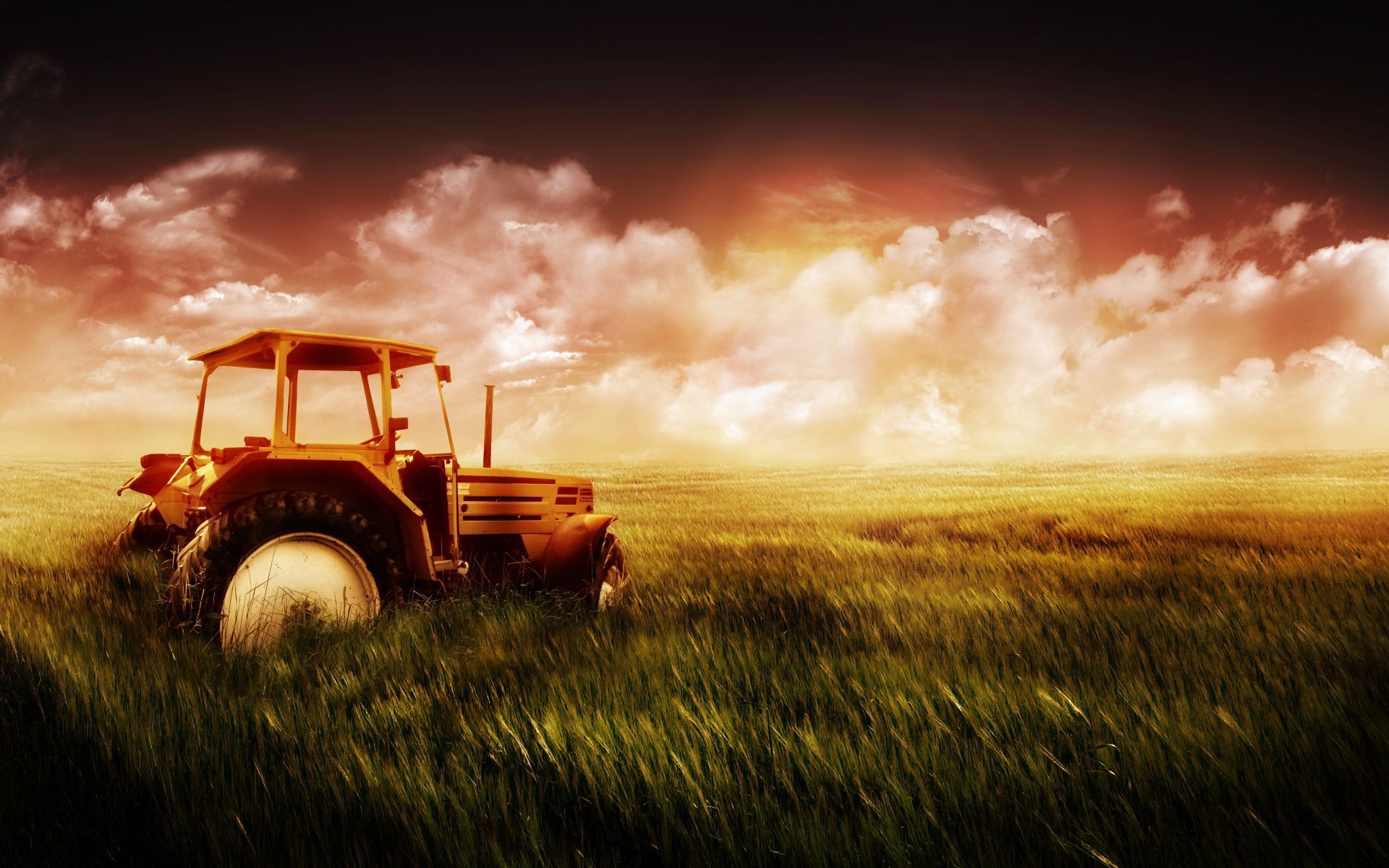 38 Tractor HD Wallpapers Backgrounds - Wallpaper Abyss