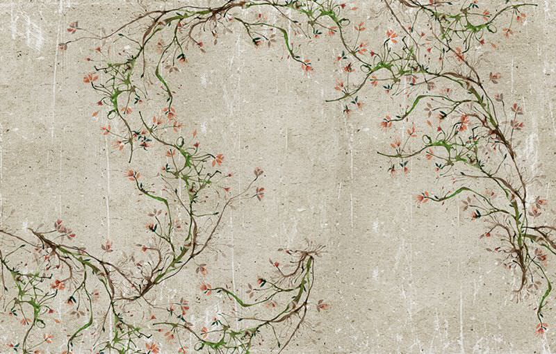 Floral wallpaper / paper / traditional / washable - NEW ROMANTIC
