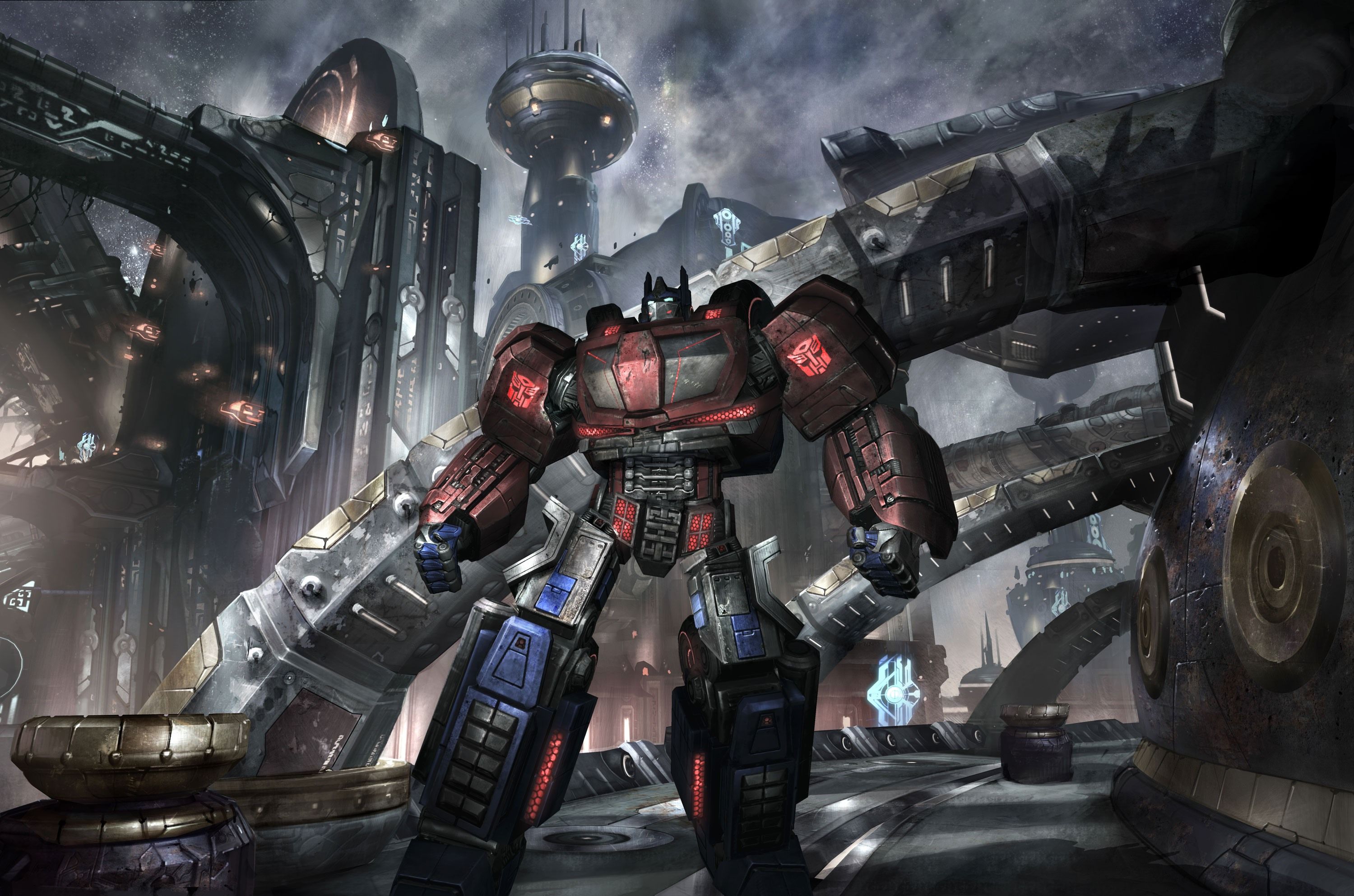 Transformers: War for Cybertron - Optimus Prime desktop wallpaper