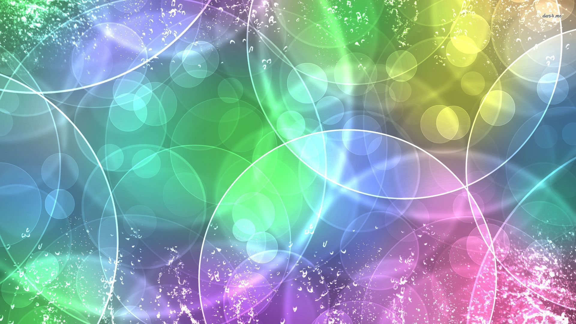 Colorful translucent bubbles wallpaper - Abstract wallpapers - #20270