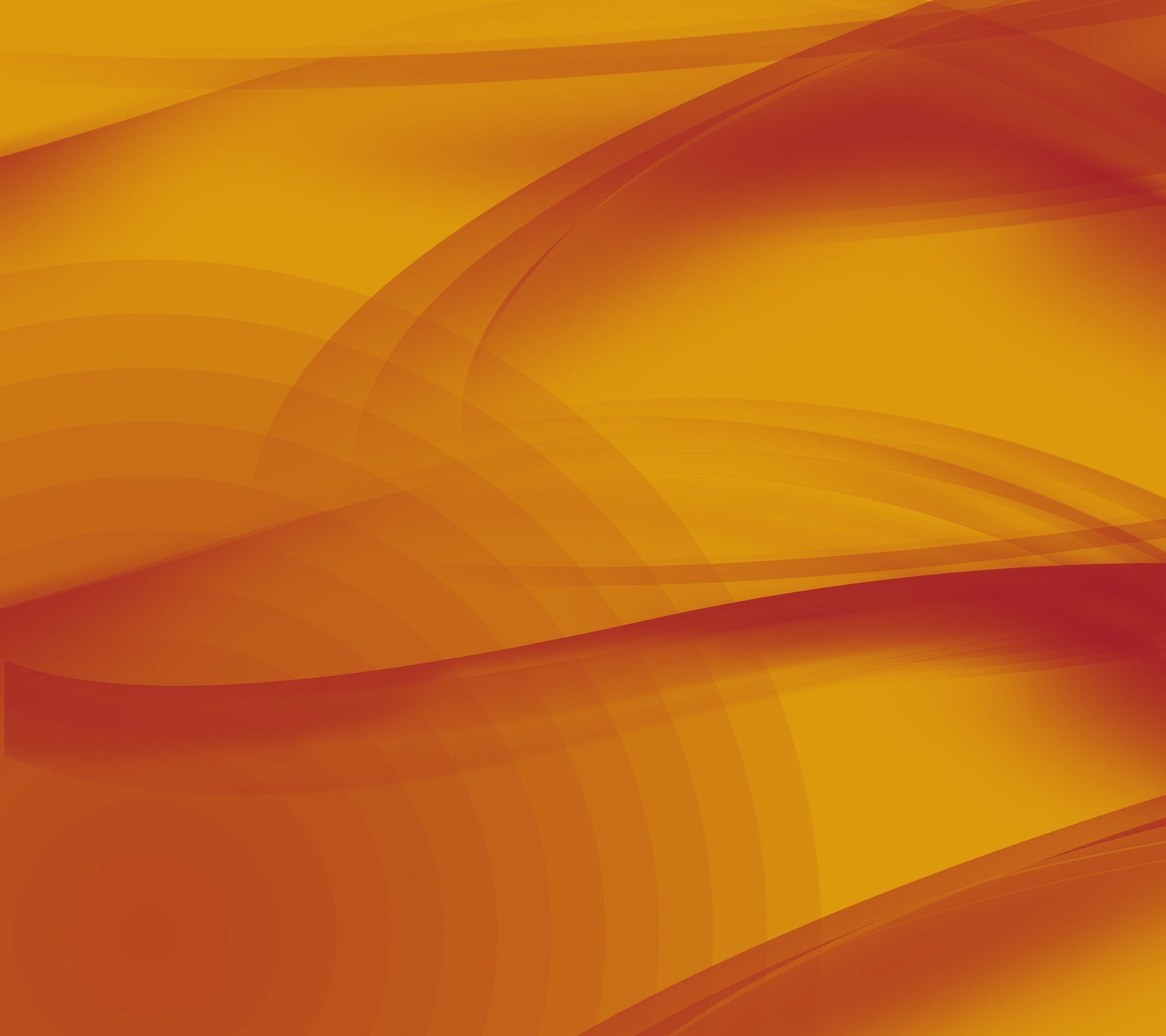 Orange translucent silk curves Mobile Wallpaper 3368