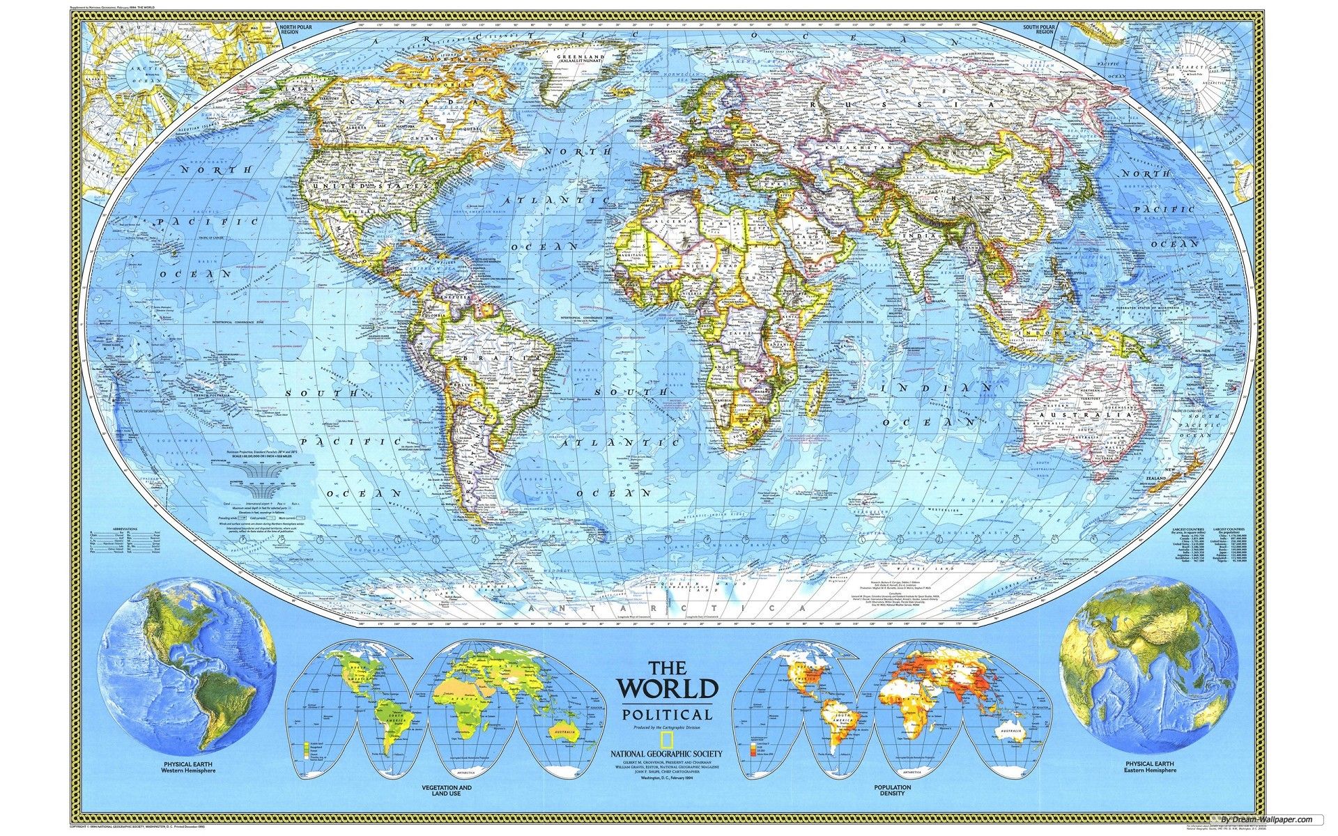 Free Wallpaper - Free Travel wallpaper - World Map wallpaper ...
