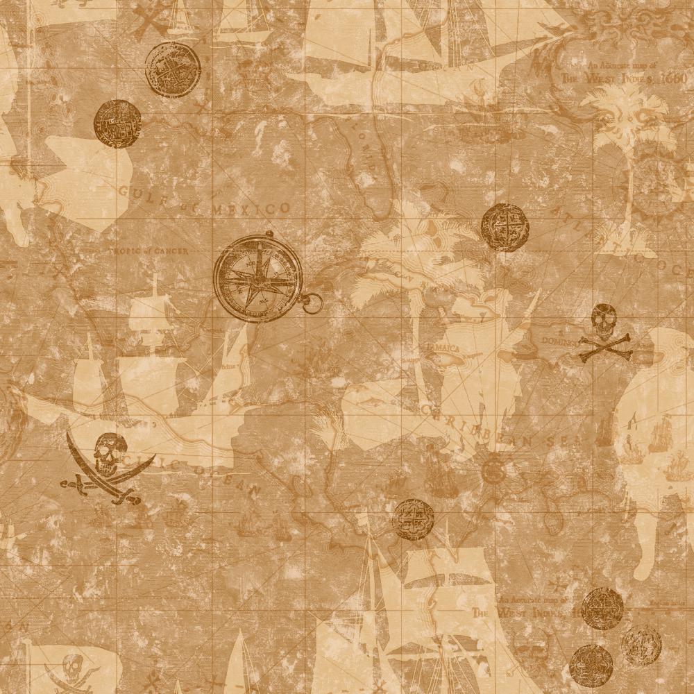 treasure map - Wallpaper & Border | Wallpaper-inc.com