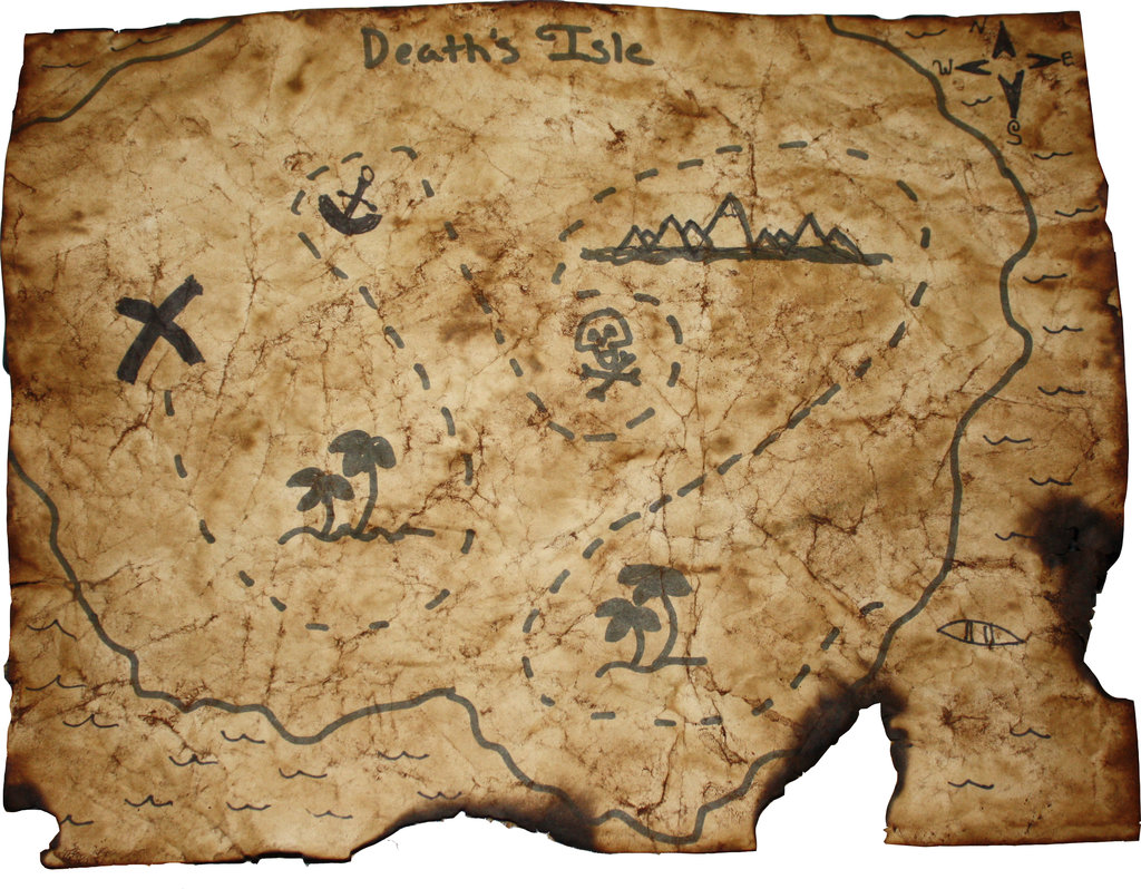 Treasure Map by 7M7UF on DeviantArt