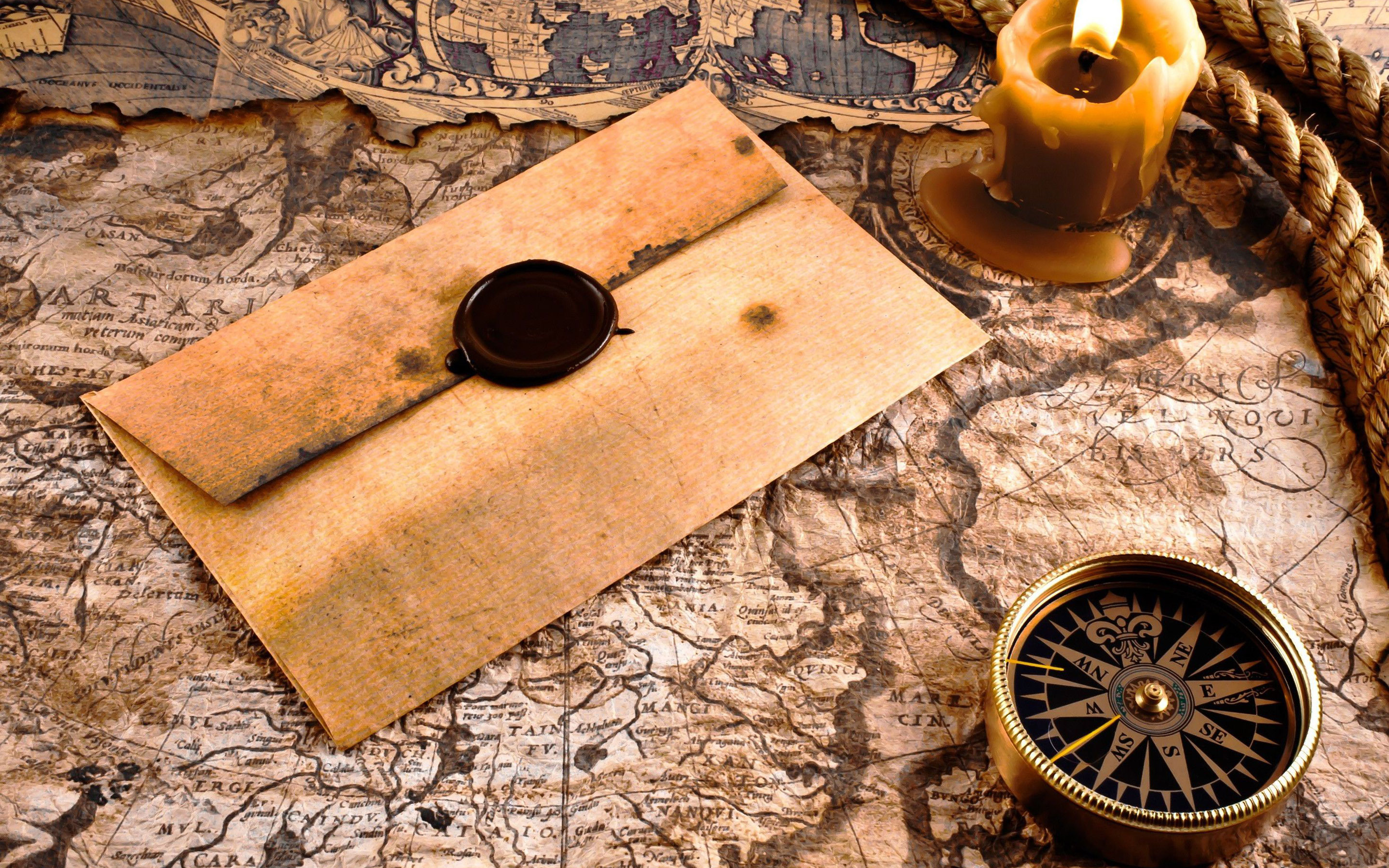 Treasure map Widescreen Wallpaper - #7014