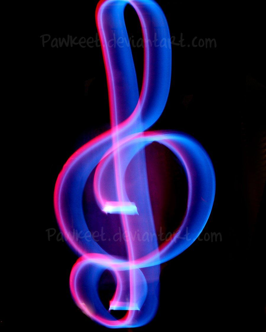 Treble Clef of Light by Pawkeet on DeviantArt