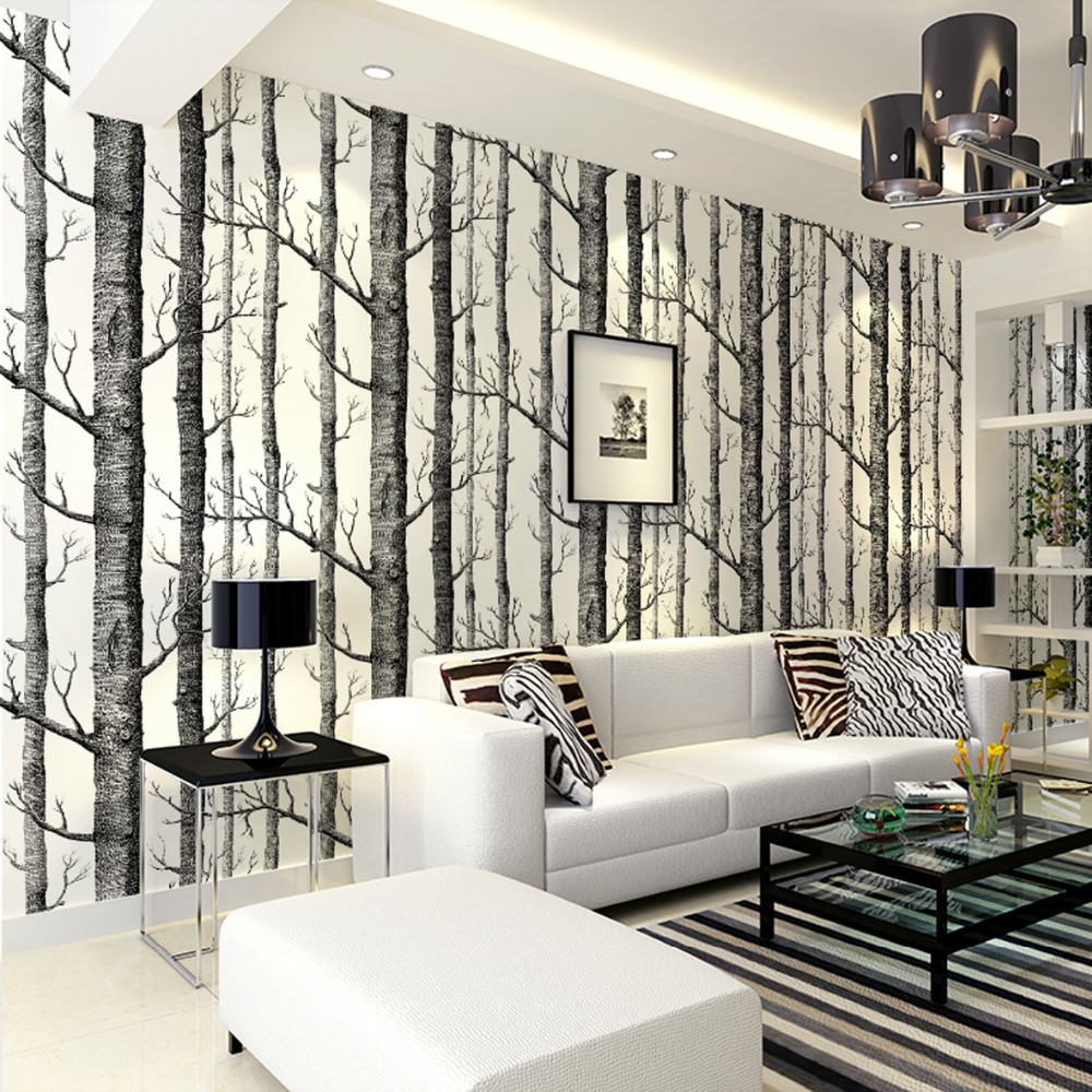 Online Buy Wholesale tree design wallpaper from China tree design