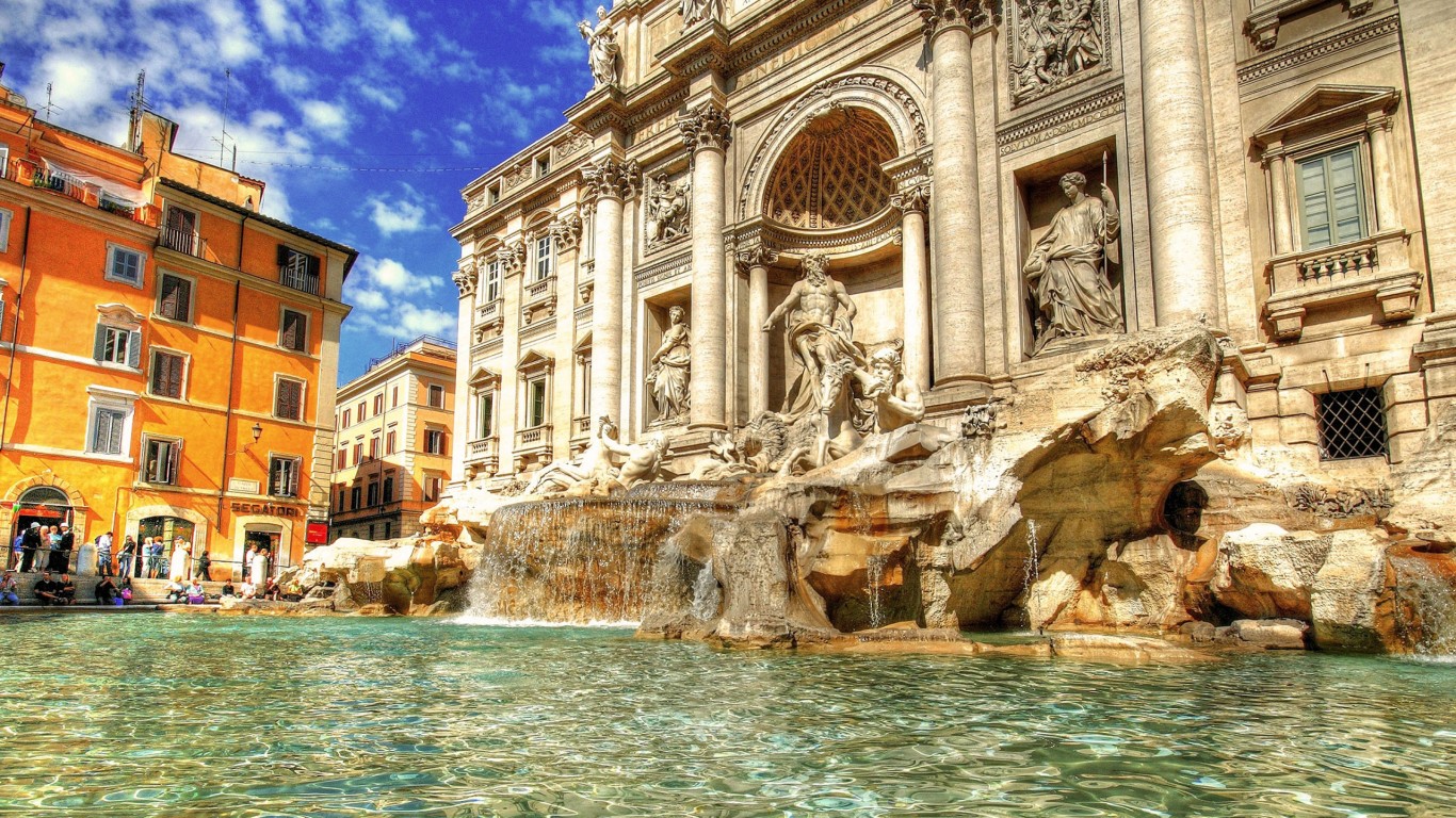 Famous Trevi Fountain Wallpaper | Travel HD Wallpapers