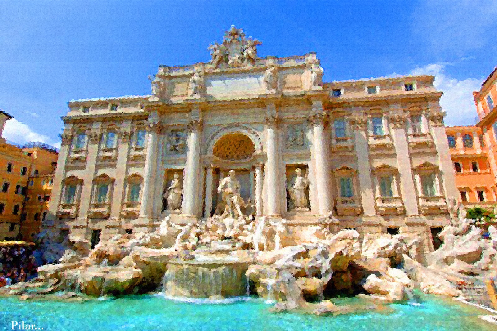 Trevi Fountain Rome Italy #6971668