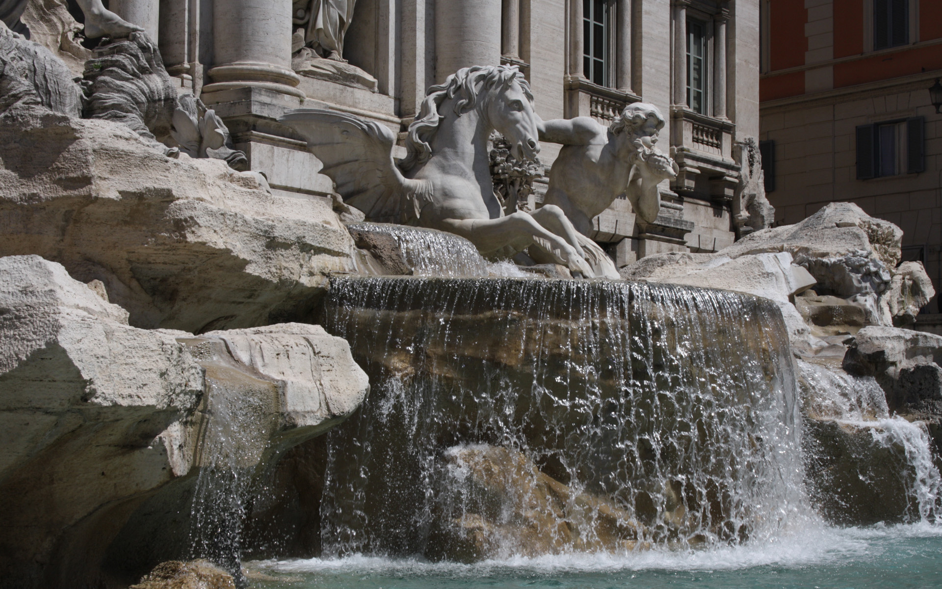 Rome Trevi Fountain wallpaper