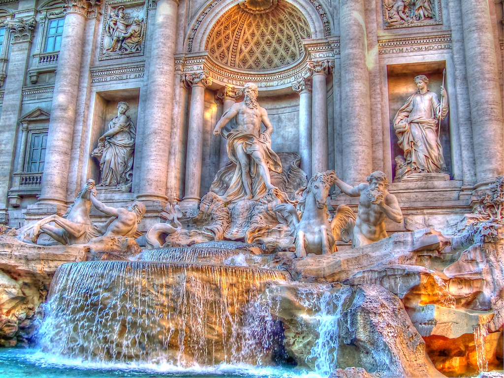 Photo of the Day Trevi Fountain HDR