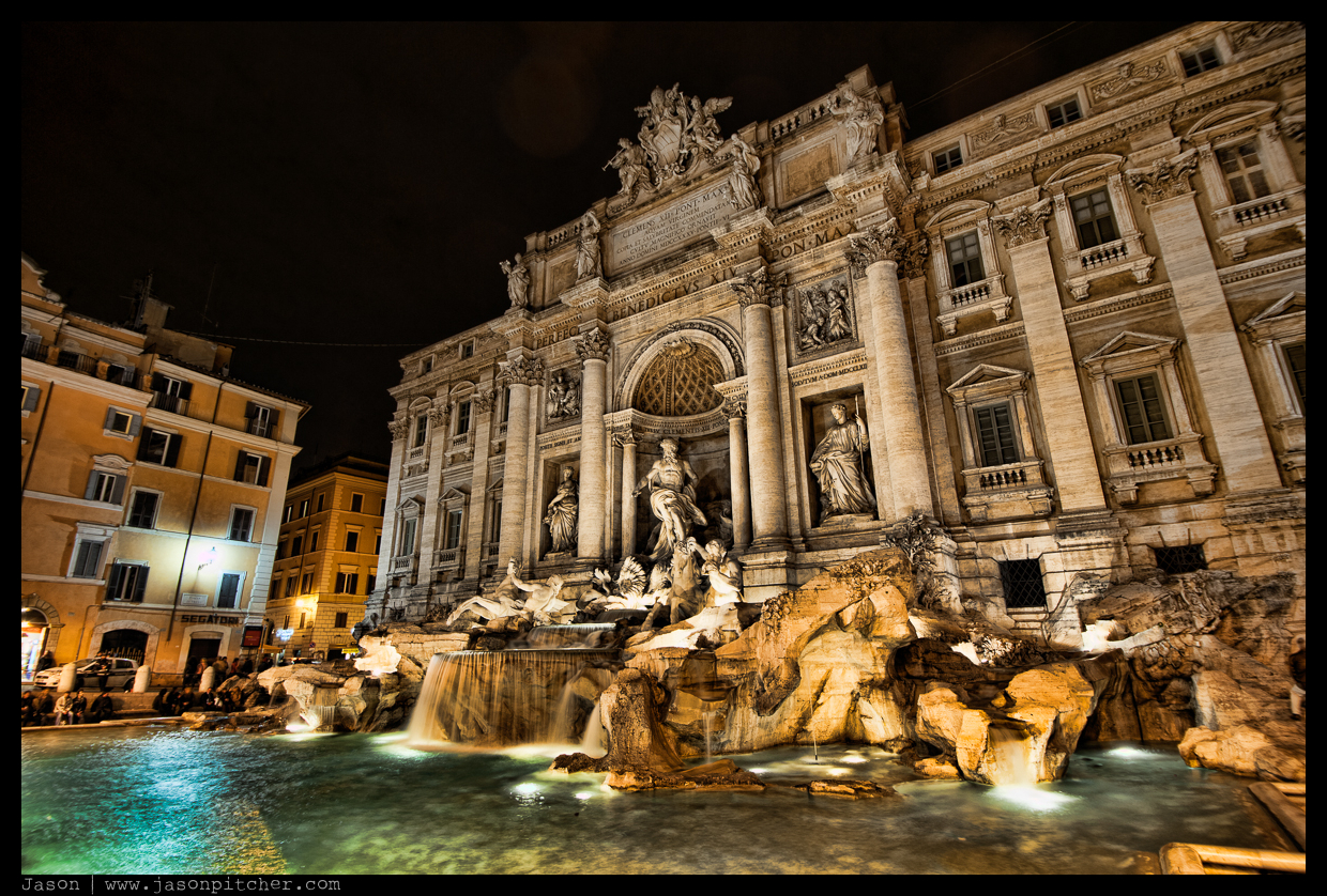 Trevi Fountain 5 HD Wallpaper | Landmarks Wallpapers
