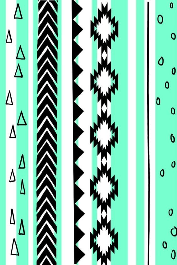 Tribal Pattern Wallpaper on Pinterest | Aztec Pattern Wallpaper ...