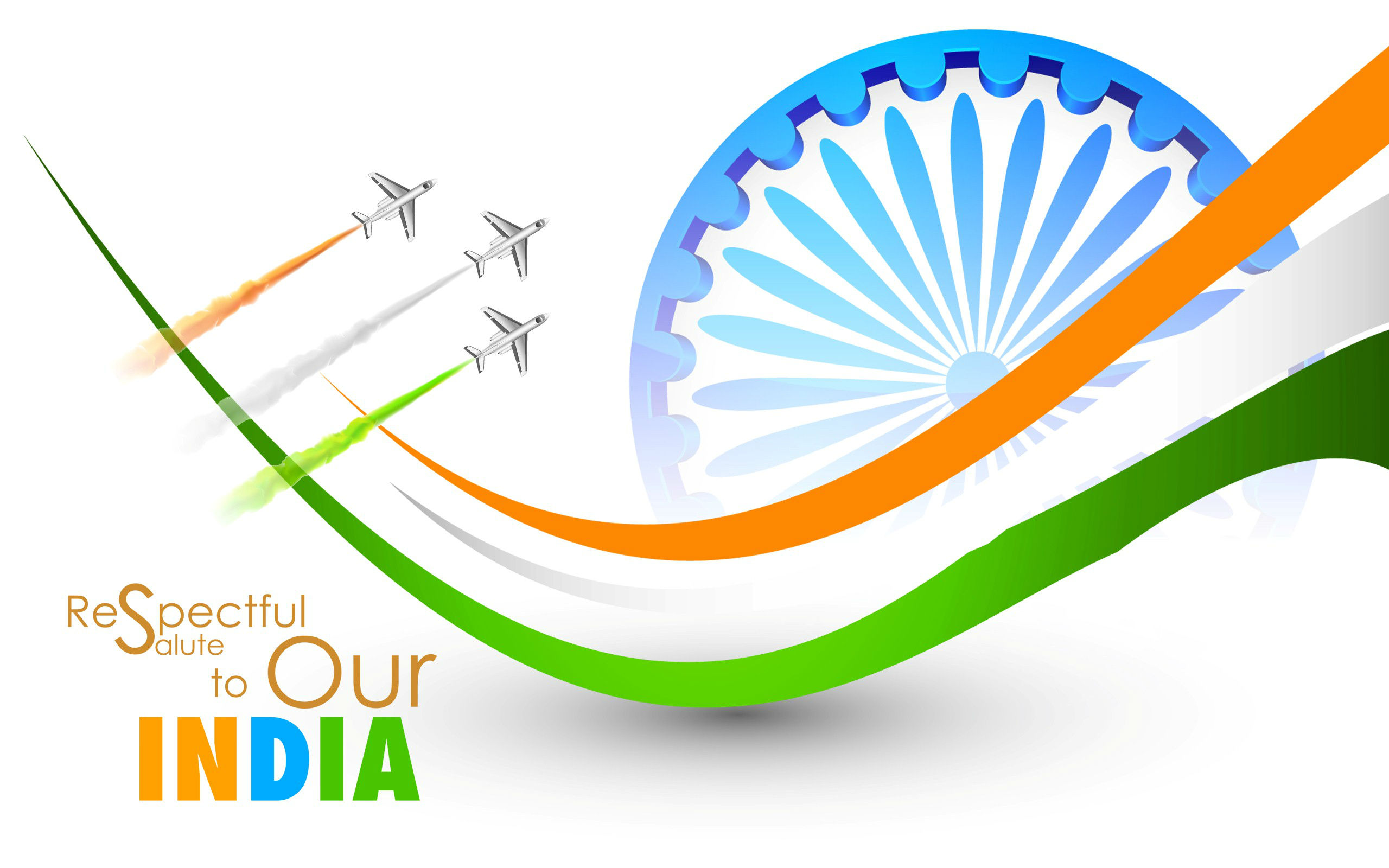 Happy Independence Day Tricolor HD Wallpapers