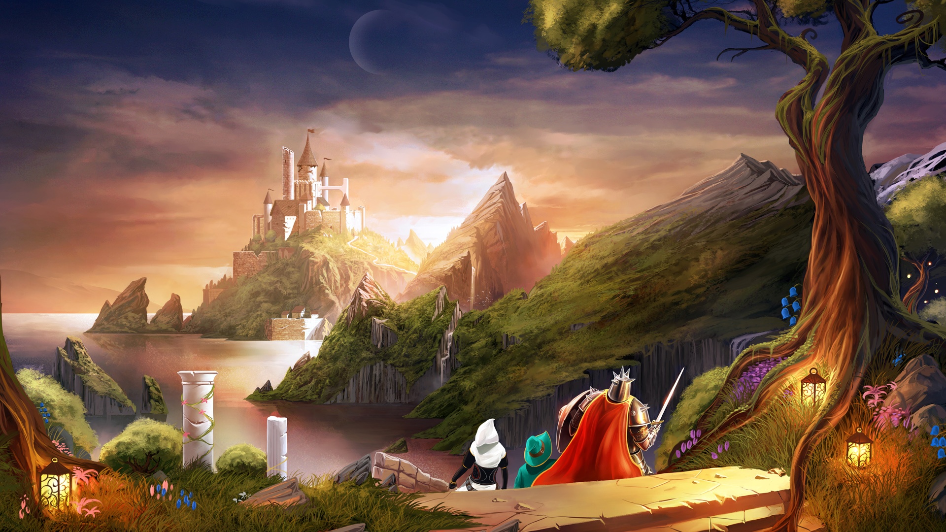 Trine 2 Heading for Castle Wallpapers | HD Wallpapers
