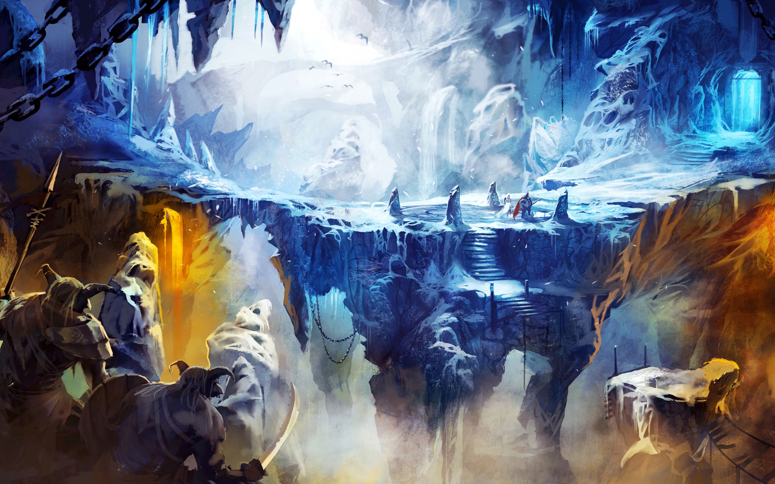 Frozen Cave in Trine 2 Wallpapers | HD Wallpapers