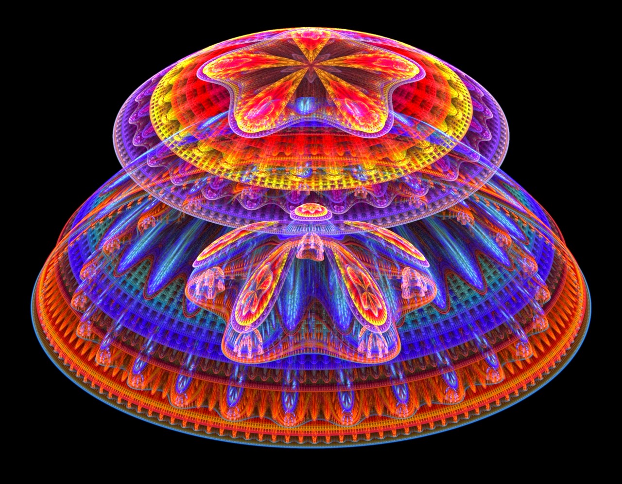 3D Abstract Trippy Mushroom Wallpaper HD Wallpapers - www