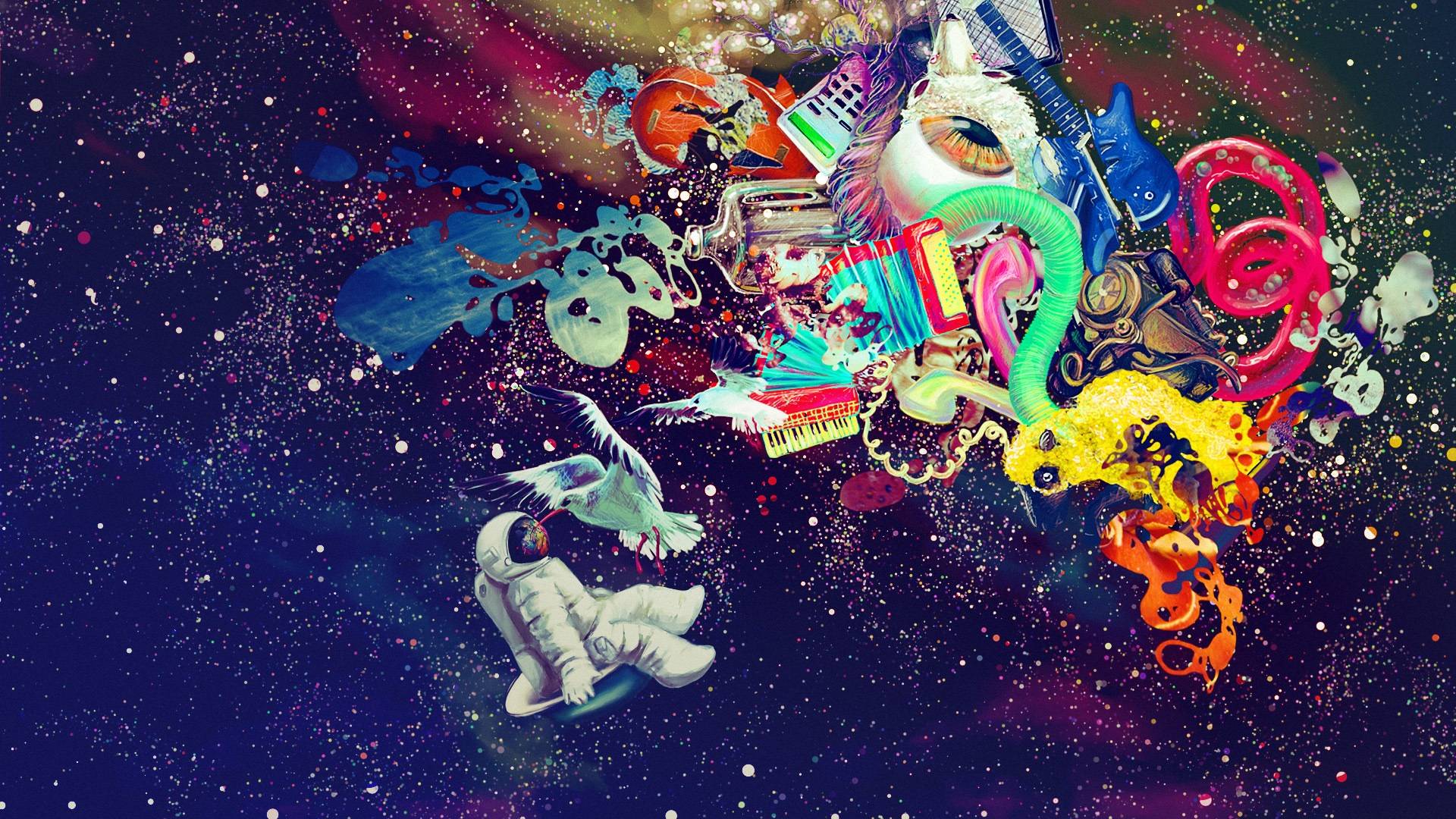 Trippy Space Wallpapers - Wallpaper Cave