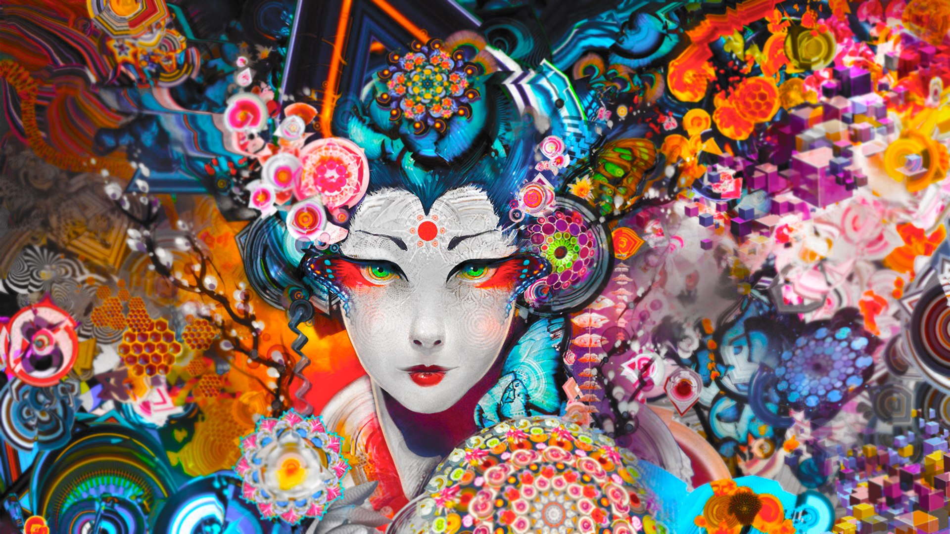Trippy wallpaper 1920x1080 - (#31271) - High Quality and ...