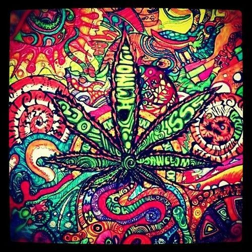 Photo trippy weed tumblr WEED Pinterest Stoner, Backgrounds