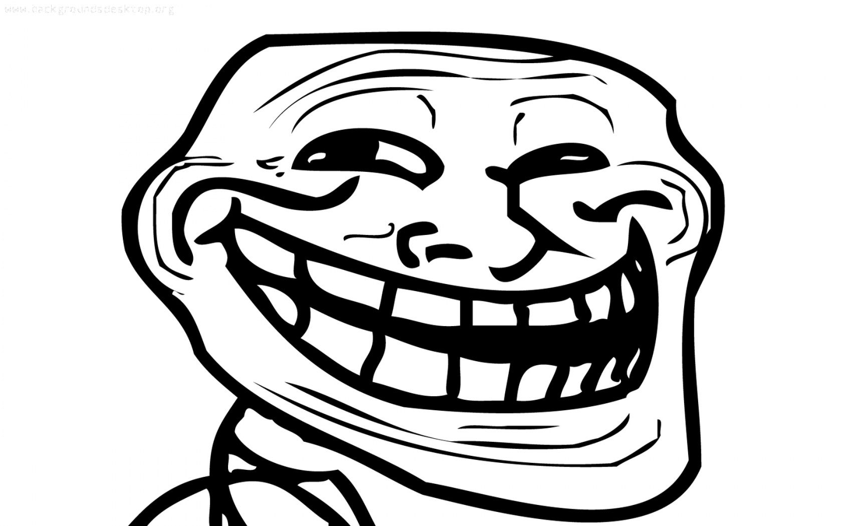 Troll Face wallpaper - Meme wallpapers - #42517