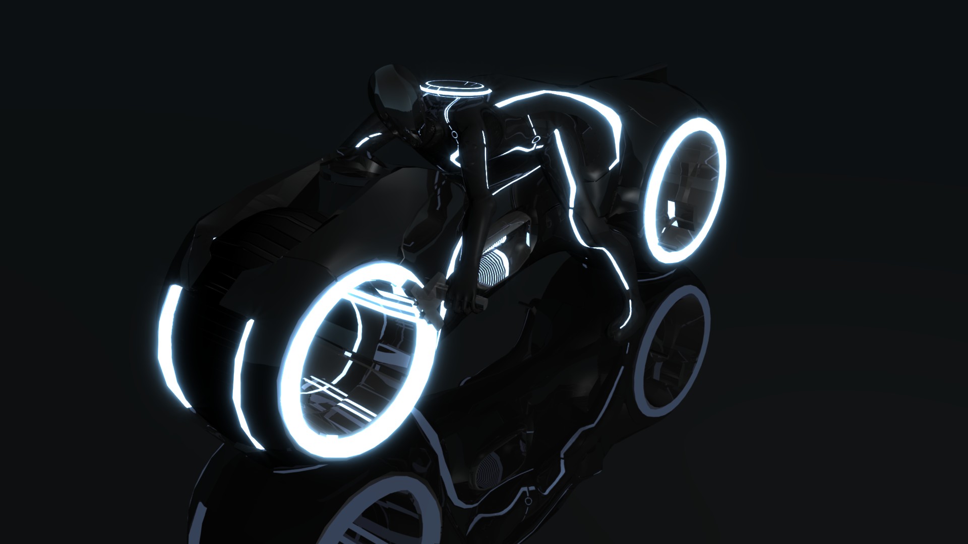 Tron bike image - Blenderheads - Indie DB
