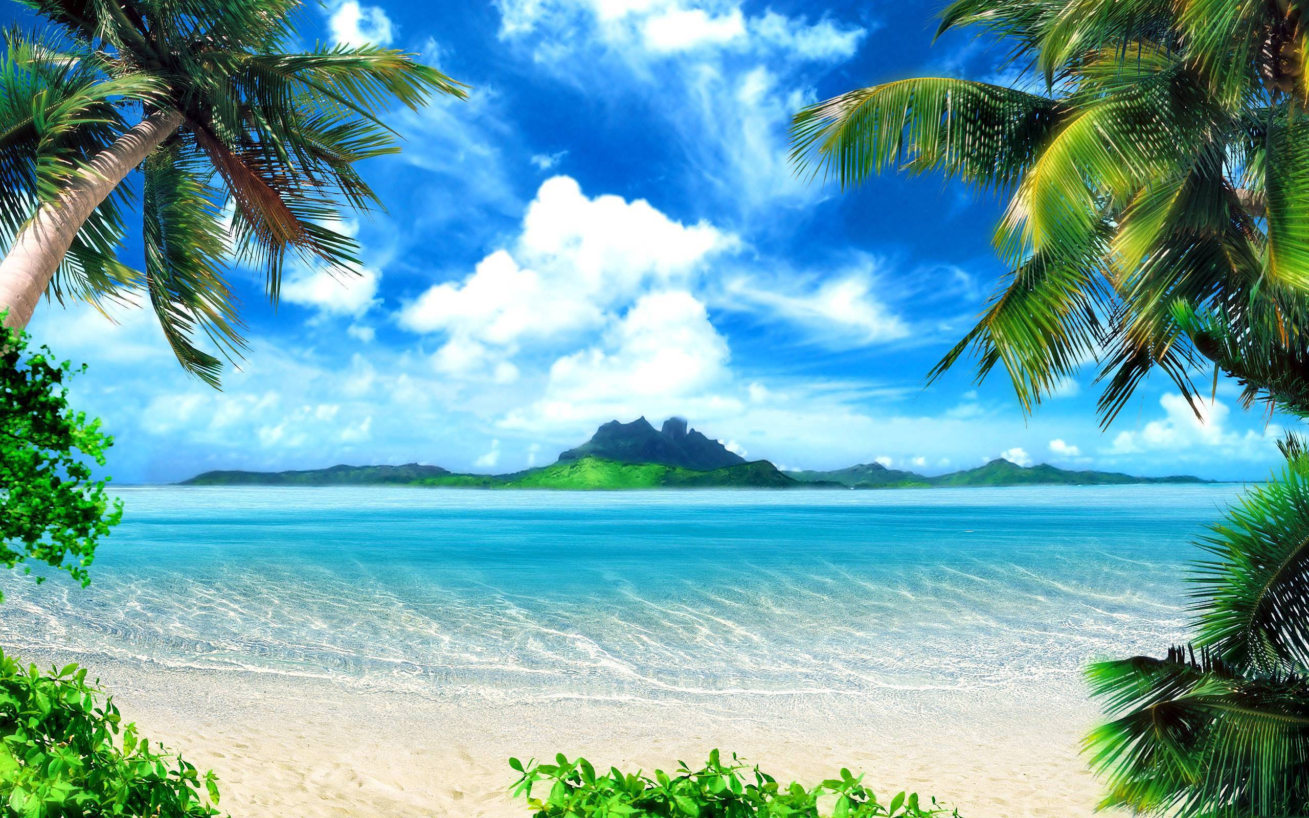 tropical desktop wallpaper tropical beach wallpapers | Free Photos