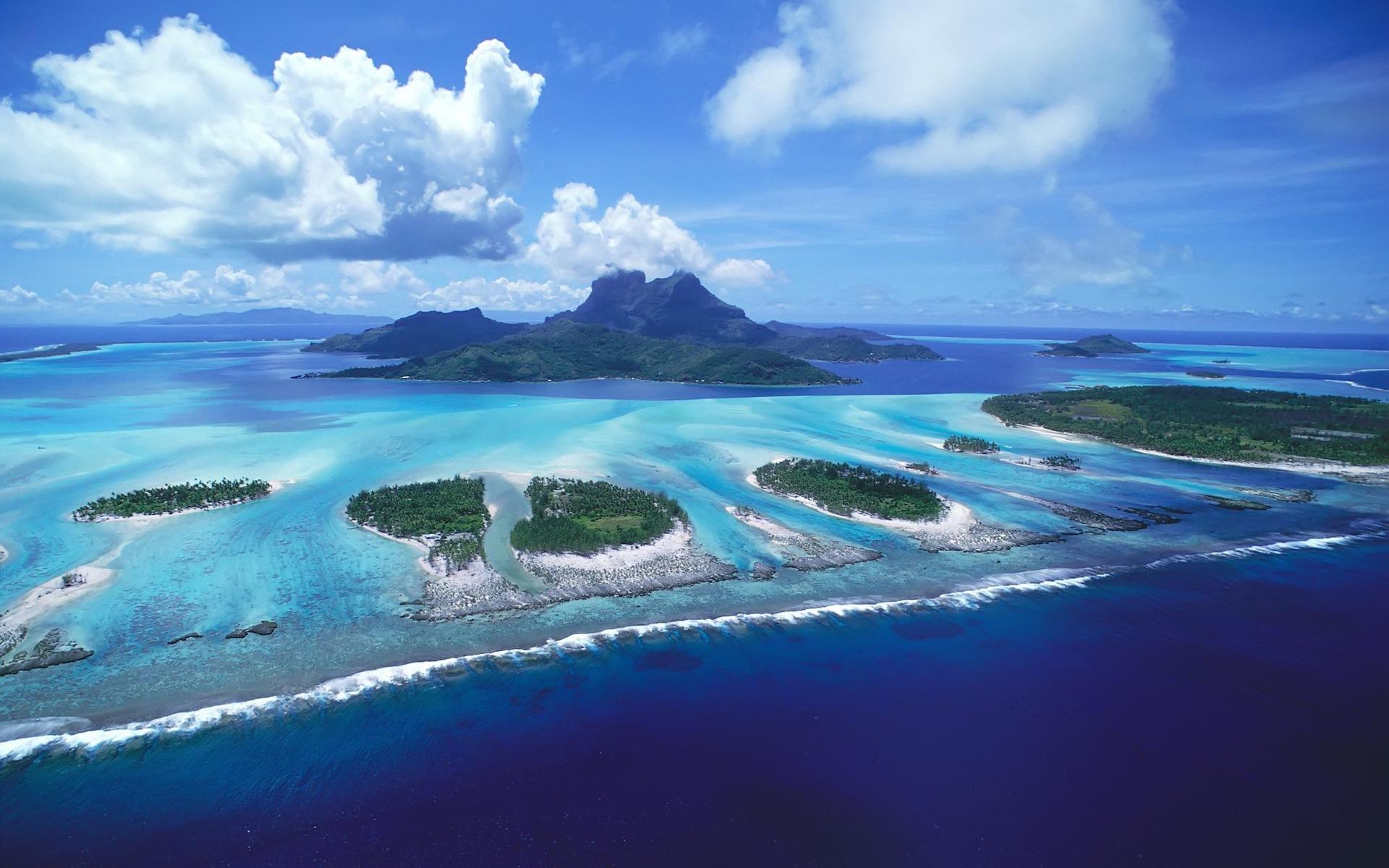 Long Way To Bay Tropical Island Wallpaper Image For Desktop Taken ...