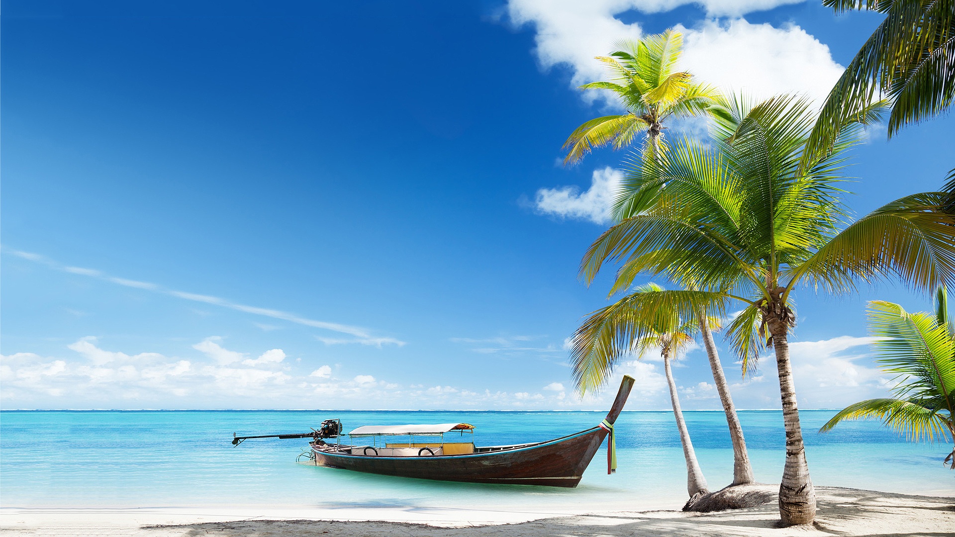 HD Tropical Beaches Island Desktop Wallpaper Full Size ...